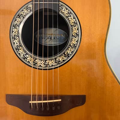 Ovation 1111 Balladeer 1981 - Natural w/ OHSC image 4