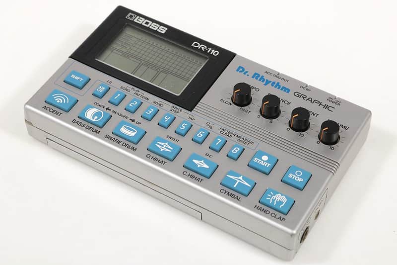 Boss DR-110 Dr. Rhythm Graphic Drum Machine | Reverb
