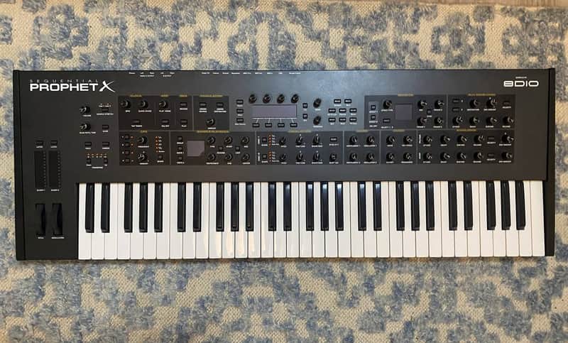 Sequential Prophet X 61-Key 16-Voice Polyphonic Synthesizer 2018 - Present - Black image 1