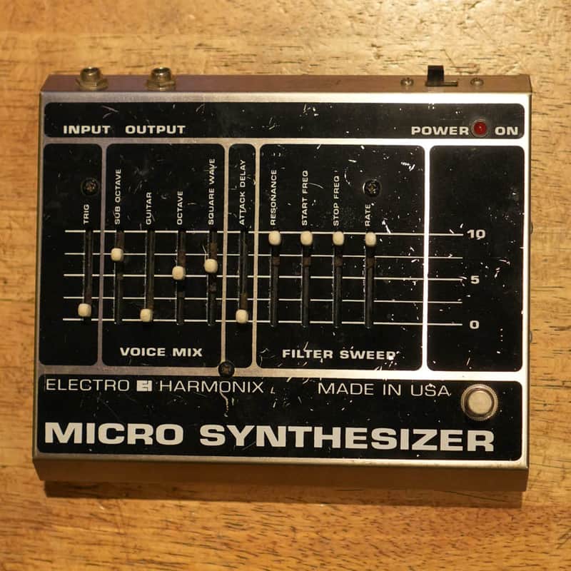 Electro-Harmonix Micro Synthesizer v3 Black (1990s) w/Box - Used image 1