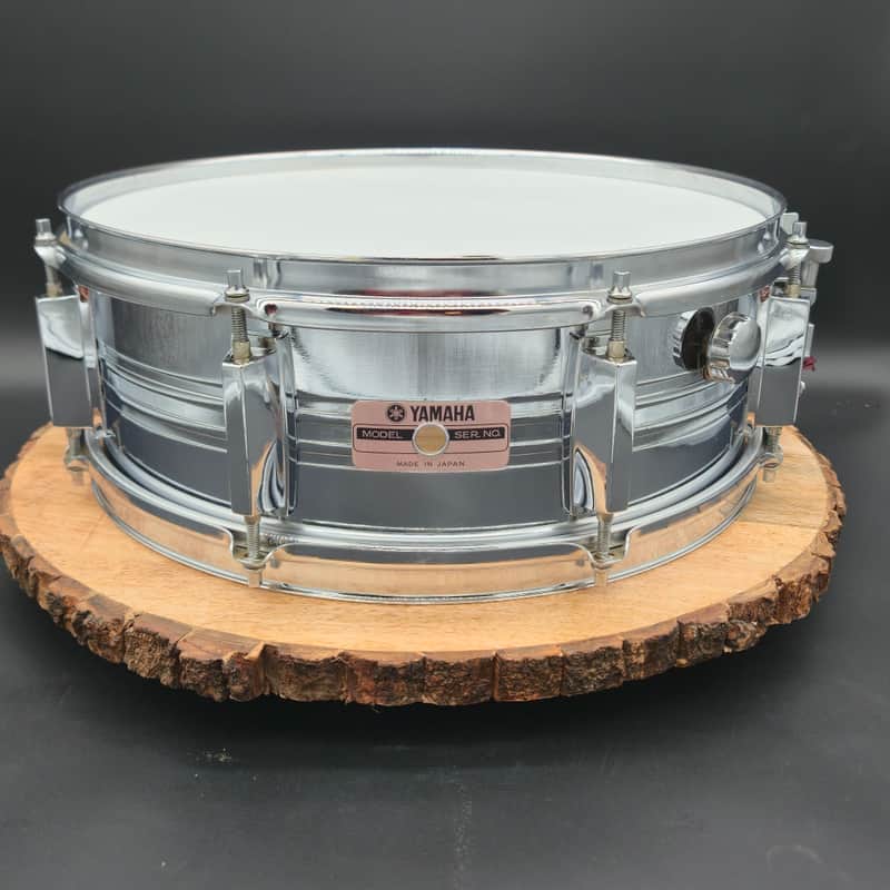 Yamaha SD-255 5.5x14" 8-Lug Steel Snare Drum image 1