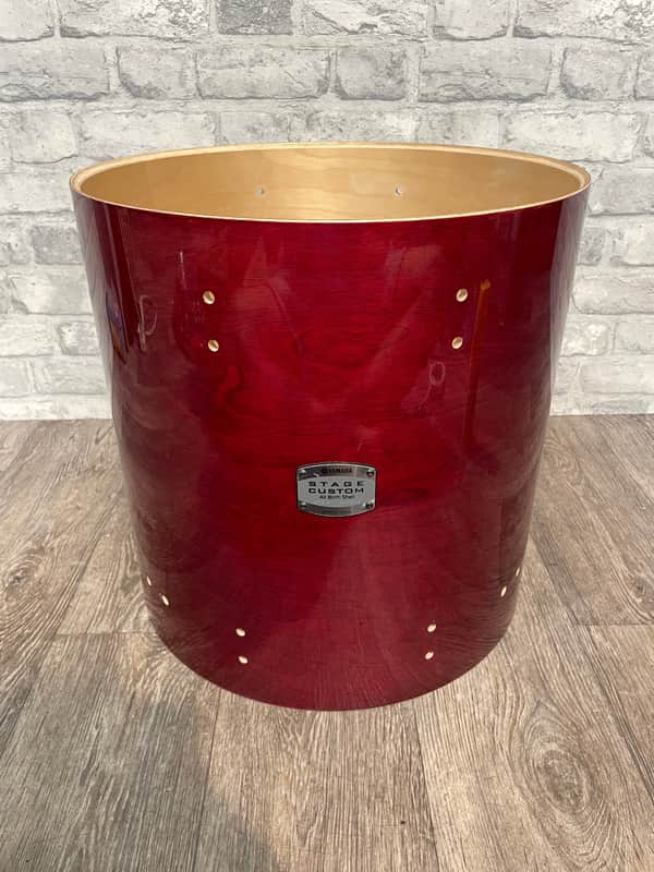 Yamaha Stage Custom Birch Tom Drum Shell 16”x16” Bare Wood Project #DY25 image 1