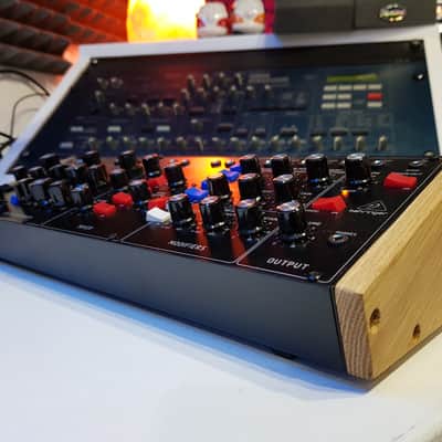 Behringer Model D, Neutron, K2, Pro 1, CAT etc Solid Oak End Cheeks image 3