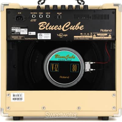 Roland Blues Cube Hot 30-watt 1 x 12-inch Combo Amp - Vintage Blonde (BCHot-VBd2) image 4
