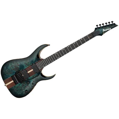 RGA20P1PB-CUL Cosmic Blue Burst Low Gloss + Housse Ibanez imagen 2