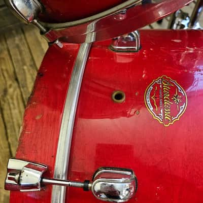 Tama Starclassic Maple Drum Kit, Made In Japan, Ruby Red USED! RKRUB251125 image 5