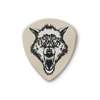 Jim Dunlop Hetfield White Fang Custom Flow Picks / Plectrums (1.14 mm, Pack of 6) image 2