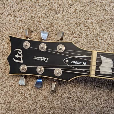 ESP LTD EC-1000T Honey Burst Satin Fishman Fluence 2019 image 8