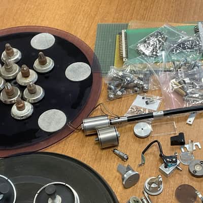 Telefunken PS 81 DD turntable  ( EMT ) lotto parts original image 9