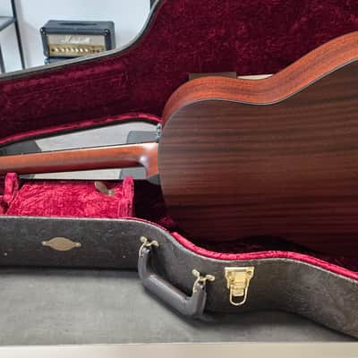 Taylor 317e Grand Pacific USA BRAND NEW! V-Class American Dreadnaught Natural Spruce Flame Mahogany Acoustic-Electric Limited Model Guitar with Custom Paisley Hard Case image 2