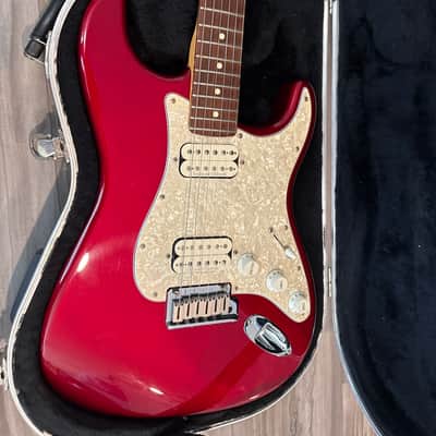 Fender Big Apple Stratocaster with Rosewood Fretboard 1997 - 2000 - Candy Apple Red image 4