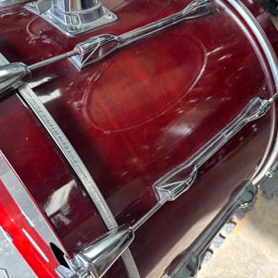 Yamaha 1984 Recording Custom Cherry Drum Set image 14