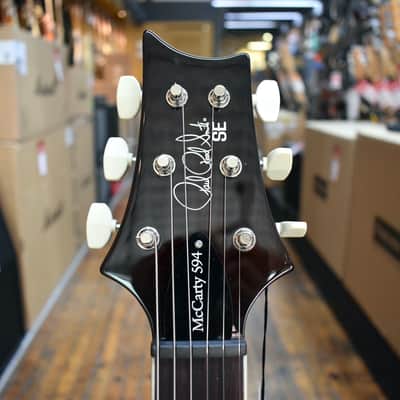 Paul Reed Smith SE McCarty 594 Electric Guitar Black Gold Burst w/Padded Gig Bag image 7