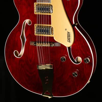 Gretsch G5422G-12 Electromatic® Classic Hollow Body Double-Cut 12-String with Gold Hardware, Laurel Fingerboard, Walnut Stain image 1