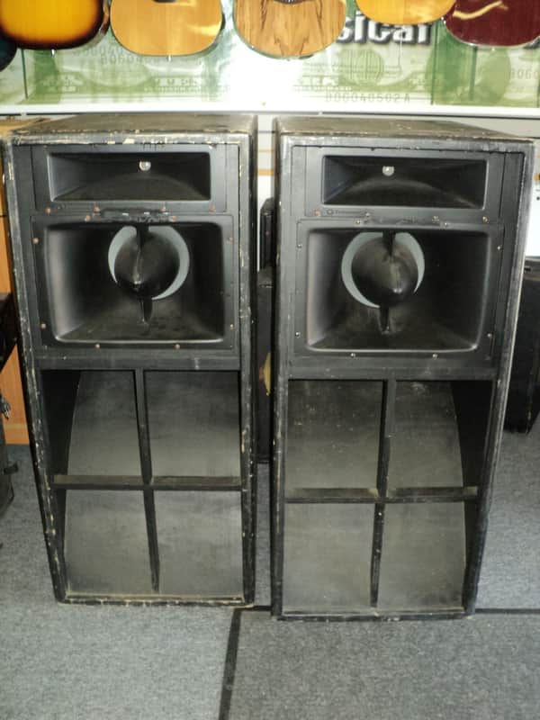 Vintage TurboSound TMS-4 3-Way Bi-Amped Line Array PA LoudSpeakers