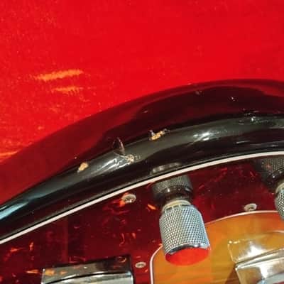 Aims P Bass 1970s Vintage Sunburst image 6