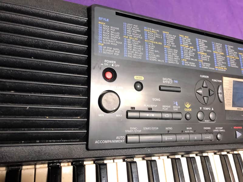 Vintage Yamaha PSR-420 Synth Keyboard | Reverb