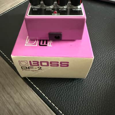 Boss BF-2 Flanger (Black Label) 1980 - 1984 - Purple image 4