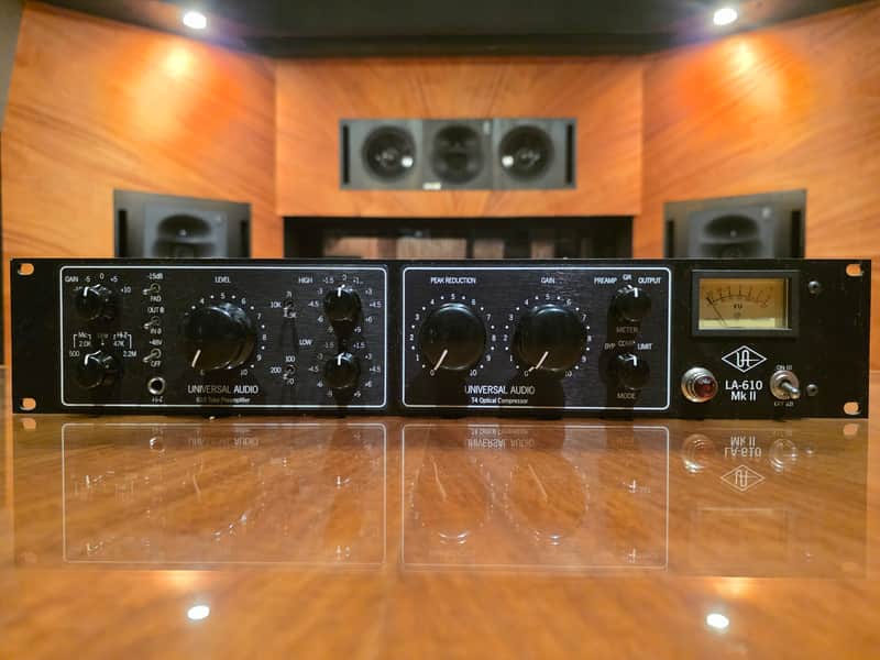 Universal Audio LA-610 MkII Tube Channel Strip 2008 - Present - Black