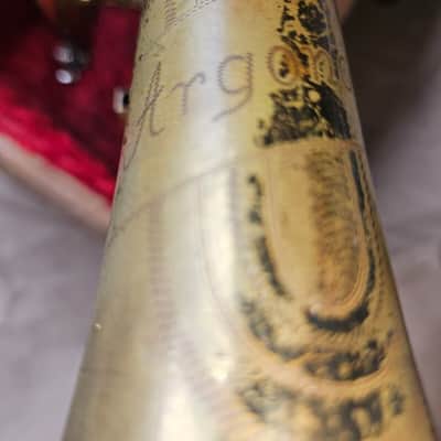 Argonaut cornet, with case & mouthpiece, Good Condition image 2