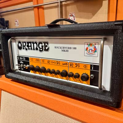 Orange ROCKERVERB 100H ( 100 W/70 W/50 W/30W) - BLACK EDITION image 3