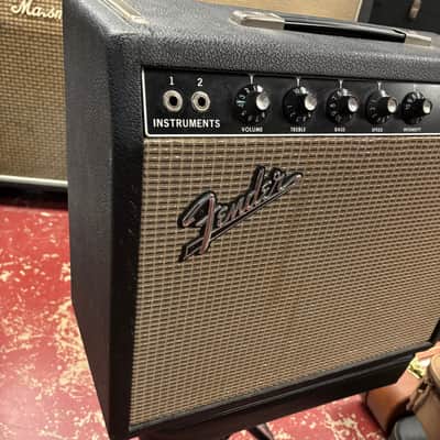 1965 Fender Princeton Black Panel image 2
