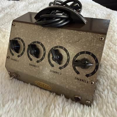 Pentron Corp USA Tube Microphone mixer MM-4A 1960's 4 Channel Portable image 2