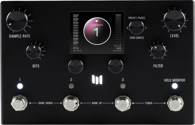 Meris Ottobit X '80s-Style Modular Degradation & Texture Engine Guitar Effect Pedal image 1