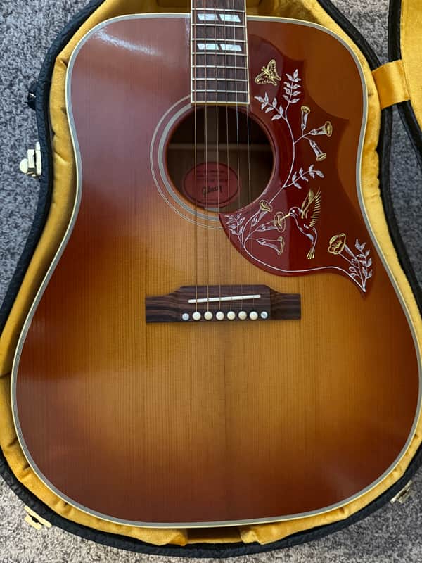Gibson Custom Shop Historic 1960 Hummingbird with Fixed Bridge 2020 - Present - Heritage Cherry Sunburst