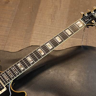 1983 Ibanez AM205-AV Semi-Hollow Electric Guitar Antique Violin + OHSC image 7