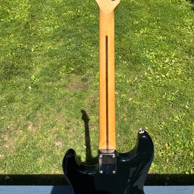 1995 Fender MIM Squire Series Stratocaster Black NR MINT image 12