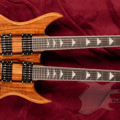 B.C. Rich Rich Bich Legacy Exotic Doubleneck Koa image 2