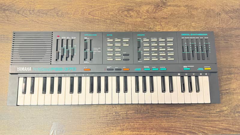 Yamaha PSS-370 Synthesizer 1987 - Black image 1