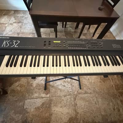 Ensoniq KS-32 76-Key Weighted Action Workstation 1995 - Black
