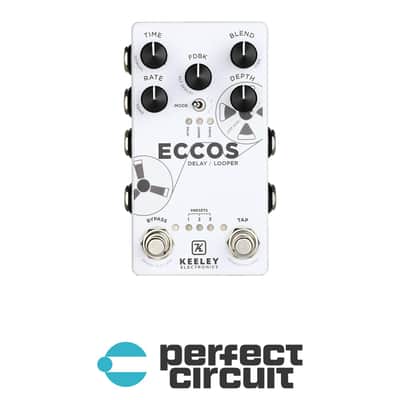 Keeley Eccos Delay / Looper Pedal [DEMO] image 1