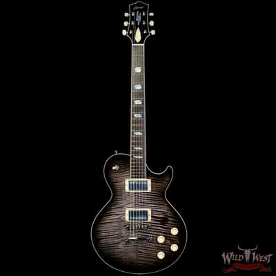 Collings CL Series City Limits Deluxe Premium Flame Top Acid Wash Charcoal Burst 8.10 LBS image 3