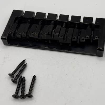 Conklin Groove Tools 7 String Bass Bridge 1990’s - Black image 1