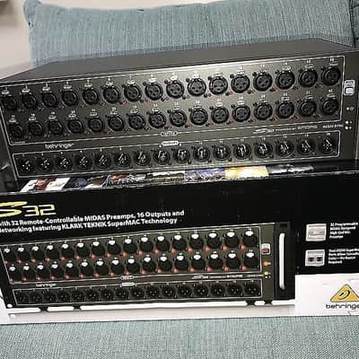 Behringer S32 Digital Snake  IO Box 32 Preamps 16 Outputs image 2