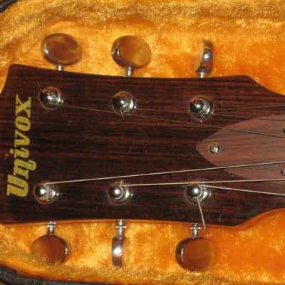 Univox Lucy UHS-1 Lucite Guitar Vintage MIJ Matsumoku, Ampeg Dan Armstrong Copy, Worldwide Shipping image 5