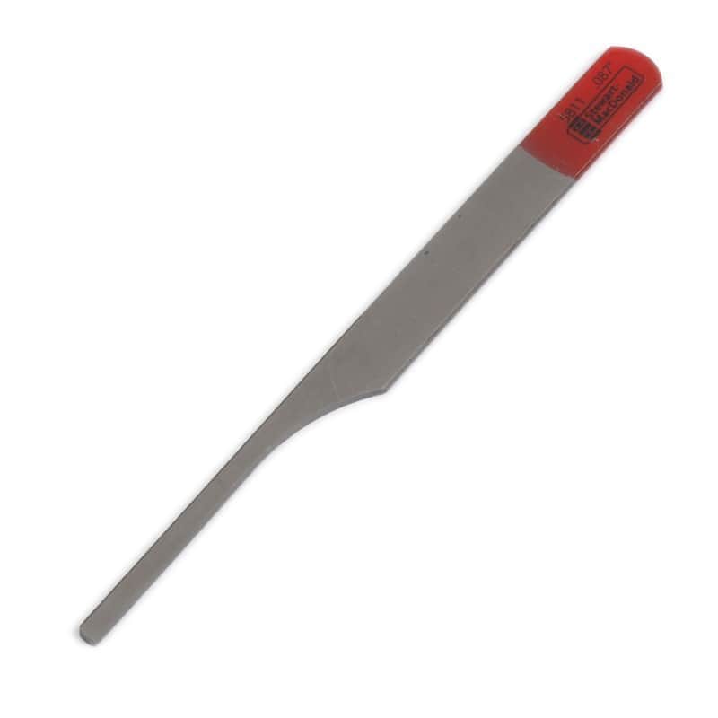 StewMac Bridge Pin Hole Slotting Saws & Files, File, .087" (2.2mm) image 1