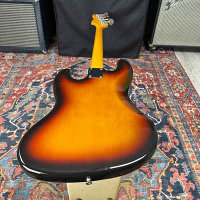 Fender Japan 62 Reissue Jazz Bass JB62 3 Tone Sunburst Fujigen Japan -1993-94 image 11