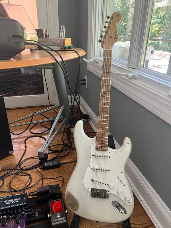 Fender Stratocaster 1955 Blond - 8/54 body image 1
