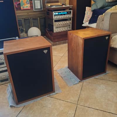 Rare, 1972 Klipsch Heresy, HWO, Oiled Walnut, Sequential Serial #'s, Superb, $2199 Shipped! image 12