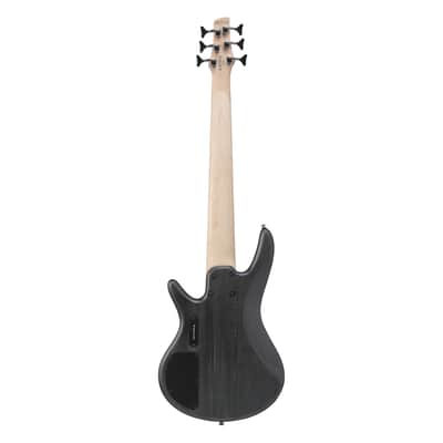 Used Ibanez GSR206TGF Gio SR 6-String Bass - Transparent Gray Flat image 8
