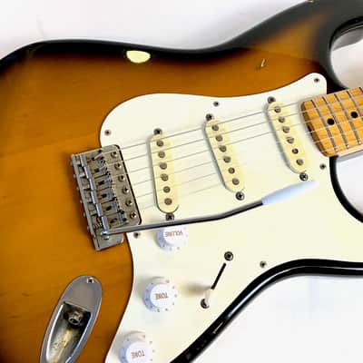 Fender Stratocaster ST-57 made in Japan 1993-1994 Sunburst image 7