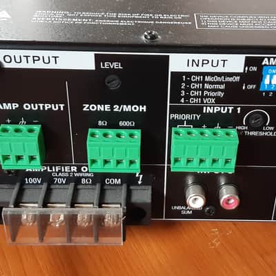 PHONIC CA60 Mixer Amplifier image 3