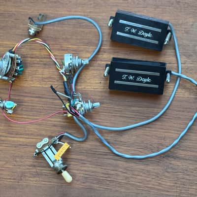 Rare T.W. Doyle D-1 Pickup System with Complete Original Wiring Harness image 1