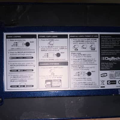 DigiTech JamMan 2000s Blue imagen 3