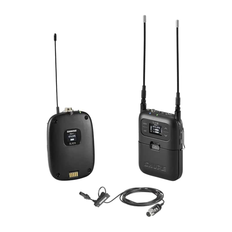 Shure SLXD15/UL4B-G58 PORTABLE BP SYS W/ UL4B LAV 470-514MHz image 1