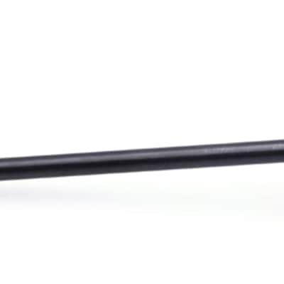 Danmar - 778BIC - R/T 69 Bass Drum Beater - Red Wood Ball, Black Shaft - Black Iron Cross image 2